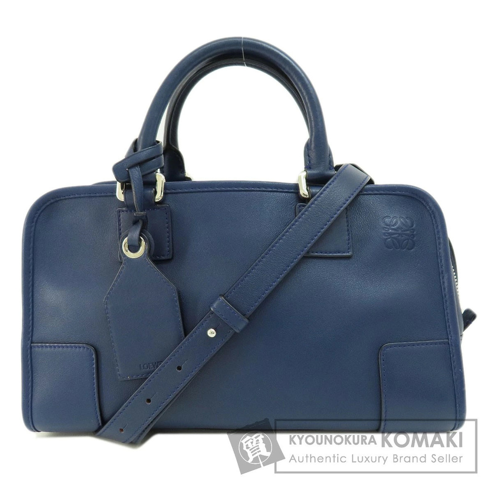 Loewe Amazona Anagram Embossed 2way handbag Calfskin Leather